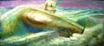  "The defeated submarine (painting evolution)"