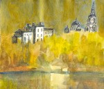 Artist Sergey Opuls - Painting "Gold on Valaam"