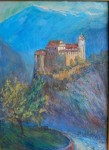 Artist Sergey Opuls - Painting "Runkelstein-castle. South Tyrol."
