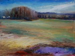 Artist Sergey Opuls - Painting "A spring field. Middle Volga"