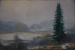 Artist Sergey Opuls - Painting "The fog in January. Hannila"