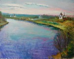 Artist Sergey Opuls - Painting "The Old Ladoga – the first capital of Russia"