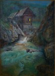 Artist Sergey Opuls - Painting "Mill in the Arn-valley. South-Tyrol"