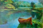 Artist Sergey Opuls - Painting "Aspen flatwater"