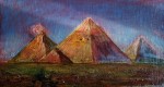  "The pyramids of Giza and Khafre"