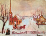 Artist Sergey Opuls - Painting "Dutch winter"