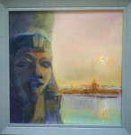 Artist Sergey Opuls - Painting "Sphinx at sunrise"