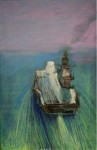 Artist Sergey Opuls - Painting "Aircraft Carrier Admiral Kuznetsov"