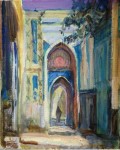 Artist Sergey Opuls - Painting "Portal to Asia"