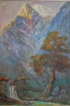 Artist Sergey Opuls - Painting "Pamir. Chigir-water lift"