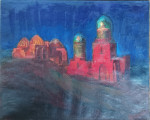 Artist Sergey Opuls - Painting "Shah-i-Zinda"