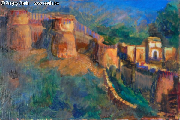 Великая Индийская стена. Форт Кумбалгарх
