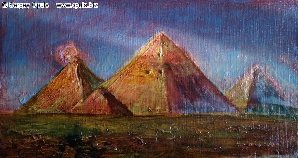 Пирамиды Хеопса и Хефрена