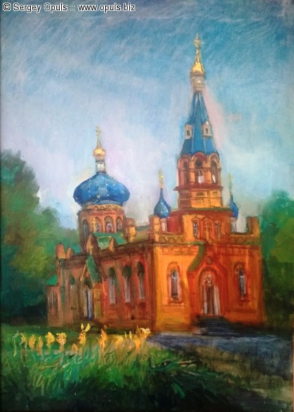 Храм  Александра Невского в Пскове