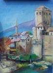 Artist Sergey Opuls - Painting "Mostar"